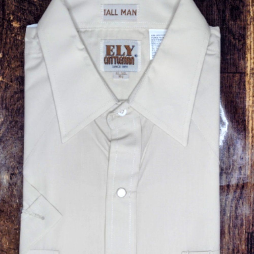 New Ely cattlemen pearl snap large